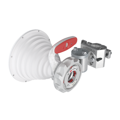 Imagen de Antena Sectorial Simétrica de 30° / 2x2 / Rango de Frecuencia Extendido: 4900 - 7125 MHz / Ganancia de 18 dBi / Lista para Adaptadores Twistport / Protección IP65