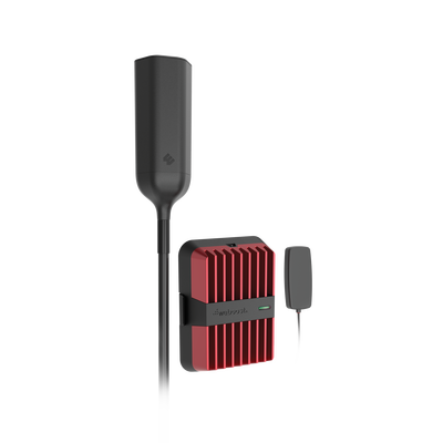 Imagen de KIT Amplificador de Señal Celular 4G, 3G, VoLTE y Voz Convencional, Drive Reach OTR/ Especial para Tractocamión y Pick up Pesados/ Soporta múltiples dispositivos y compañías como Telcel, AT&T y Movistar a la vez.