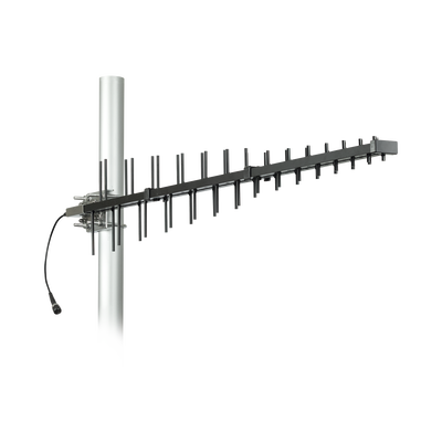 Imagen de Antena LPDA de Alta Ganancia/ ESPECIAL PARA AMPLIFICADORES DE UNA A CINCO BANDAS DE FRECUENCIA/ 698-2700 MHz/ 12.15 dBi de Ganancia.