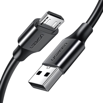 Imagen de Cable USB-A a Micro USB | 2 Metros | Tecnología de Carga Rápida Qualcomm / QC 3.0/2.0 | Recarga hasta 18W | Transmisión de Datos hasta 480Mbps | Tecnología de Carga Segura | Hasta 5,000 Flexiones | ABS y PVC de Alta Duraci&