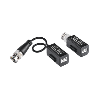 Imagen de Kit de Transceptores (Baluns) con TERMINALES TIPO TORNILLO, Resolución 4K, Cable flexible COAXIAL Blindado  / COAXITRON / AUDIO POR COAXITRON / Menu OSD /Conector 100% COBRE / Calidad PREMIUM