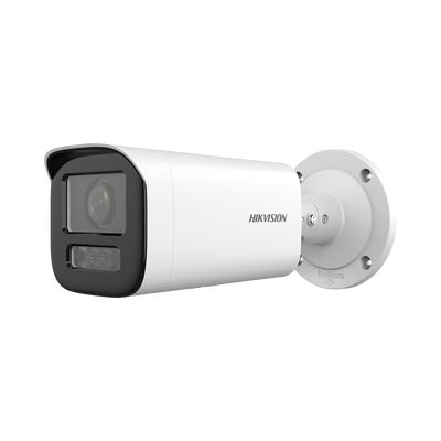 Imagen de Bala IP 4 Megapíxel / Lente Motorizado 2.7 a 13.5 mm / Dual Light (50 mts IR + 50 mts Luz Blanca) / ACUSENSE Lite / Microfono Integrado / Exterior IP67 / WDR 120 dB / PoE / ONVIF / Micro SD