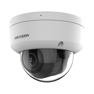 Imagen de [Dual Light] Domo IP 4 Megapíxel / Lente Motorizado 2.7 a 13.5 mm / 30 mts IR + 30 mts Luz Blanca / ACUSENSE / Exterior IP67 / IK10 / WDR 120 dB / PoE / ONVIF / Micro SD