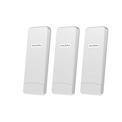 Imagen de Paquete de 3 Puntos de Acceso C1N Super Wi-Fi, PTP y PTMP en 2.4 GHz , Con Antenas Integradas Sectorial de 70°, Alta Sensibilidad, Hasta 300 m a un Smartphone, Antena de 10 dBi, Soporta Fichas-Vouchers. Administración en Nube Gratis con INSIGHT