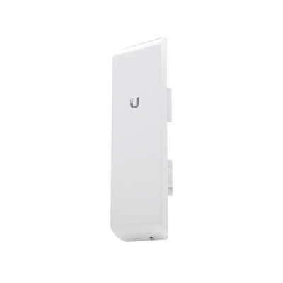 Imagen de NanoStation airMAX M2 CPE,  hasta 150 Mbps, frecuencia 2 GHz (2412-2462 MHz) con antena integrada de 11 dBi