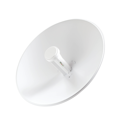 Imagen de PowerBeam airMAX M2, hasta 150 Mbps, frecuencia 2 GHz (2405 - 2475 MHz) con antena tipo plato de 18 dBi