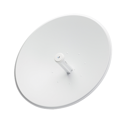 Imagen de PowerBeam airMAX AC hasta 450 Mbps, frecuencia 5 GHz (5150 - 5875 MHz) con antena tipo plato de 29 dBi