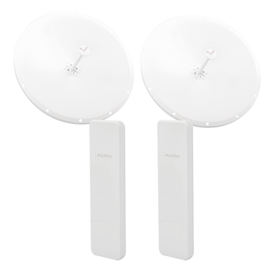 Imagen de Kit de Enlace Completo PTP en 5 GHz, Hasta 20 km, con el Modelo Conectorizado C1XAN y Antena Direccional de 28 dBi Modelo TXP-D4865-28-SMA, Administración en Nube Gratis con INSIGHTS