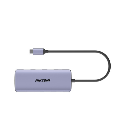 Imagen de Hub (Adaptador) USB - C / 11 en 1 / 1 Salida HDMI (4K) / 2 Salida USB 2.0 / 2 Salidas USB 3.0 / 1 Salida VGA / 1 Salida SD (Memoria SD) / 1 Salida TF (Micro SD) / 1 Salida de Audio (8 - 48 KHz) / 1 Salida RJ45 / 1 Entrada USB - C (Carga Rapida)