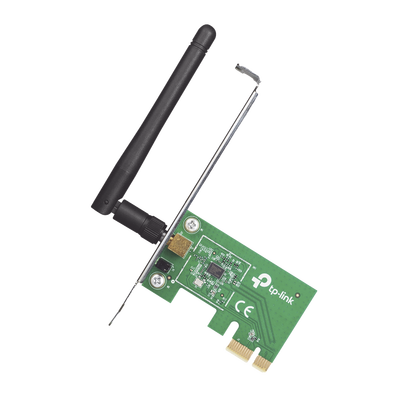 Imagen de Adaptador Inalámbrico PCI Express / Velocidad inalámbrica de hasta 150 Mbps / Cifrado WPA/WPA2 / Compatible con windows y Linux