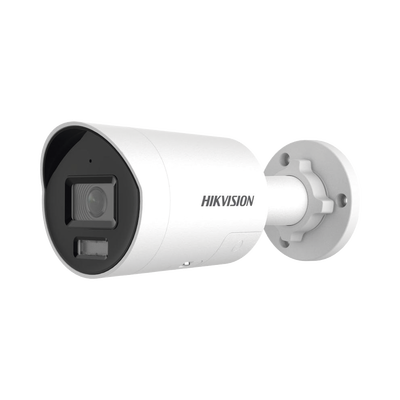 Imagen de [Dual Light + ColorVu 3.0 + HikAI] Bala IP 8 Megapixel / Lente 2.8 mm / 40 mts IR + Luz Blanca / 2 Microfonos Integrados / Exterior IP67 / Estrobo Luz Blanca /  WDR 130 dB / ACUSENSE 3.0 / Metal / NEMA 4X / ACUSEARCH