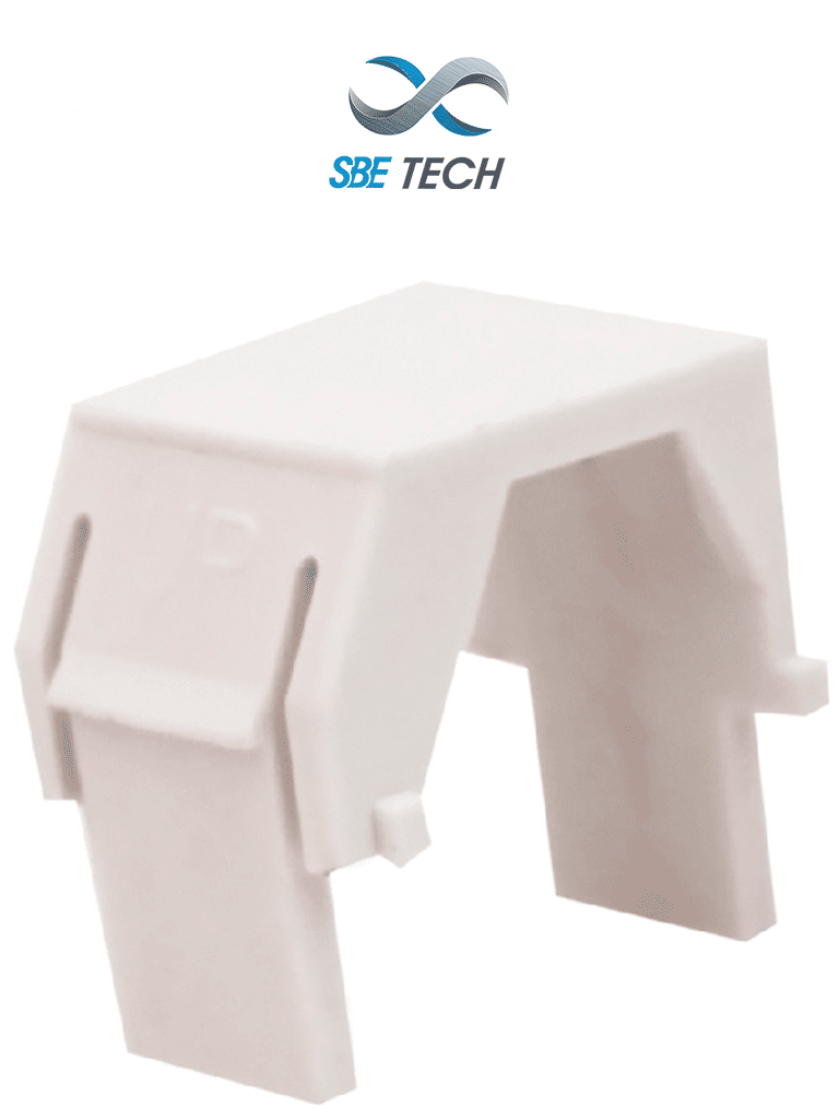 SBE TECH BLANKWT - Inserto para faceplate color blanco (1 pieza), inserto ciego