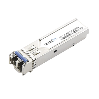 Imagen de Transceptor Óptico Industrial SFP+ (Mini-Gbic) / Monomodo 1310 nm / 10 Gbps / 10GBASE / Conectores LC/UPC Dúplex / DDM / Hasta 3 km