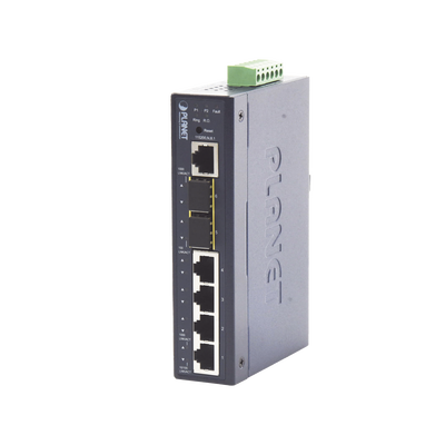 Imagen de Switch Industrial Administrable Capa 2 con 4 Puertos 10/100/1000T y 2 Puertos SFP 1G/2.5G