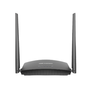 Imagen de Router Inalámbrico WISP en Banda 2.4 GHz / Hasta 300 Mbps / 4 Puertos 10/100 Mbps /  2 Antenas Omnidireccional de 5 dBi / Interior