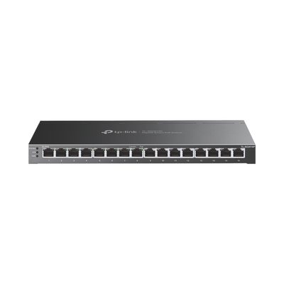 Imagen de Switch Omada SDN Administrable 16 puertos 10/100/1000 Mbps / 8 Puertos PoE Inteligente af/at / Administración centralizada OMADA SDN / Presupuesto PoE 120W