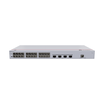 Imagen de Switch de Acceso Gigabit Administrable  Capa 2 / 24 puertos 10/100/1000 Mbps / 4 Puertos 10GE SFP+ Uplink / ERPS  / IMGP Snooping / DHCP Snooping / Administración Nube Gratis