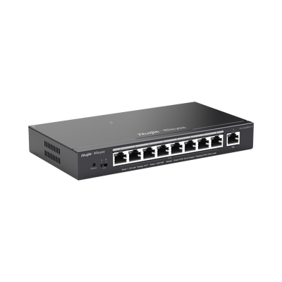Imagen de Switch Administrable 8 Puertos PoE+ 802.3af/at Gigabit, gestión gratuita desde la nube, 120w