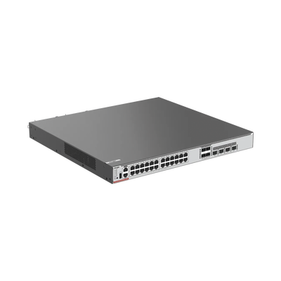 Imagen de Switch Core 24 Puertos PoE 802.3bt Class 2 (FULL Hi-PoE 90 W) Capa 3 Multi-Gigabit 10G y SFP28 25G