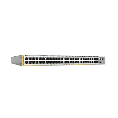 Imagen de Switch L3 Stackable, 48x 10/100/1000-T PoE+, 4x SFP+, Fuente redundante integradas 740 Watts (TAA compliant version)