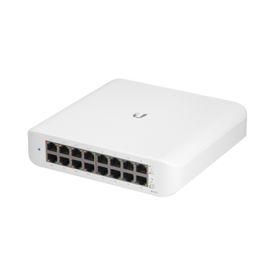 Imagen de Switch UniFi Lite Administrable PoE de 16 Puertos 10/100/1000 Mbps (8 puertos 802.3af/at), 45 W