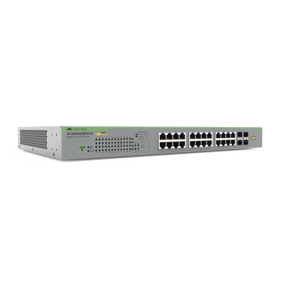 Imagen de Switch PoE+ Gigabit WebSmart de 24 puertos 10/100/1000 Mbps + 4 puertos SFP Gigabit, 185 W, Version 2