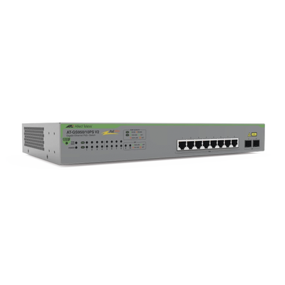 Imagen de Switch PoE+ Gigabit WebSmart de 10 puertos 10/100/1000 Mbps (2 x Combo) + 2 puertos gigabit SFP (Combo), 75 W