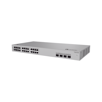 Imagen de Switch de Acceso Gigabit Administrable PoE Capa 2 / 24 puertos 10/100/1000 Mbps (PoE) / 2 Puertos 2.5GE SFP + 2 Puertos 10GE SFP+ Uplink  / ERPS / IMGP Snooping / DHCP Snooping  /PoE Perpetuo / 192 W / Administración Nube Gratis
