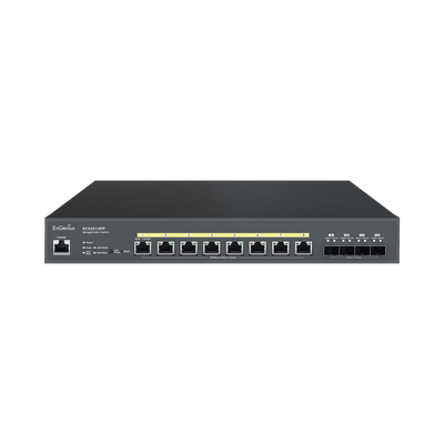 Imagen de Switch PoE ++ Administrable en Nube Capa 2  de 8 puertos PoE  de 2.5 Gbps, Hasta 240 W, 4 puertos de SFP