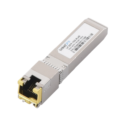 Imagen de Transceptor Óptico SFP+ a RJ45 /10 Gbps / Conector RJ45 / 10GBASE-T / Distancia de hasta 30 m.