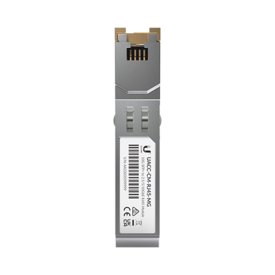 Imagen de UFiber Tranceptor convertidor de SFP+ a RJ45, velocidades 10/5/2.5/1G