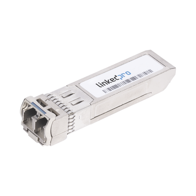 Imagen de Transceptor Óptico SFP+ (Mini-Gbic) / Monomodo 1550 nm / 10 Gbps / 10GBASE-ER / Conectores LC/UPC Dúplex / DDM / Hasta 40 km