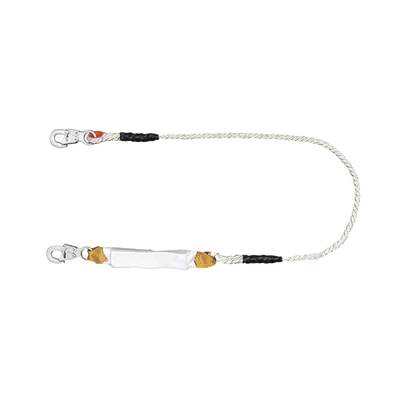 Imagen de Amortiguador con Cable de Protección de  Nylon y 2 Ganchos de Seguro Doble.
