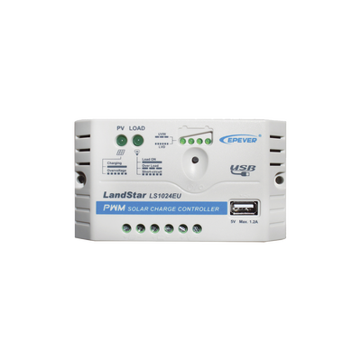 Imagen de Controlador Solar PWM 12/24 V 10 A, Salida USB