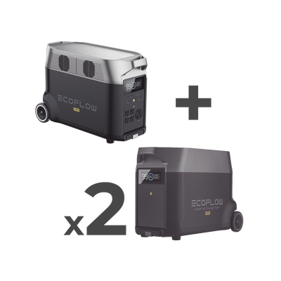 Imagen de Estación de Energía Portátil DELTA PRO 3600Wh Litio LFP / 5 AC 3600W (7200W Pico) / 2 USB-C 200W / Capacidad para Aumentar Respaldo / Cargador de Coche 10A a 12.6V / Conectividad WiFi y Bluetooth (App) / Carga Solar 1600W Ma