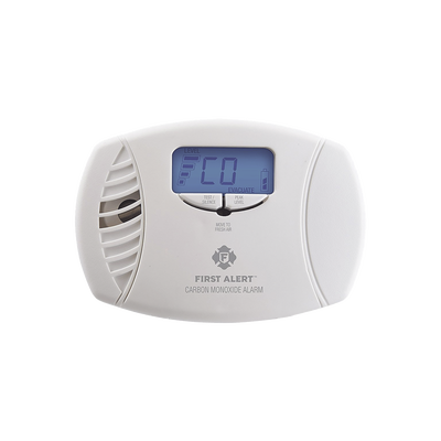 Imagen de Alarma de monóxido de carbono (CO) enchufable con batería de respaldo y display digital