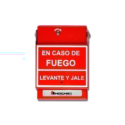 Imagen de Estación De Jalón Convencional De Doble Acción, Color Rojo, Texto En Español (0600-01230) Incluye varilla de vidrio