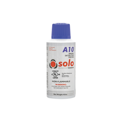 Imagen de Lata De Humo Sintético En Aerosol Para Prueba De Detectores Puntuales, No Tóxico, No Inflamable, Libre De Silicona, 100%Biodegradable, No Contamina Los Detectores, Uso Manual o En Dispensadores SOLO-330/SOLO-332, Listado UL