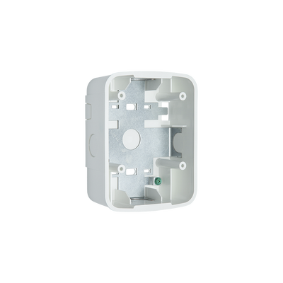 Imagen de Caja de Montaje en Pared para Bocina y Bocina con Lampara Estroboscopica, Color Blanco