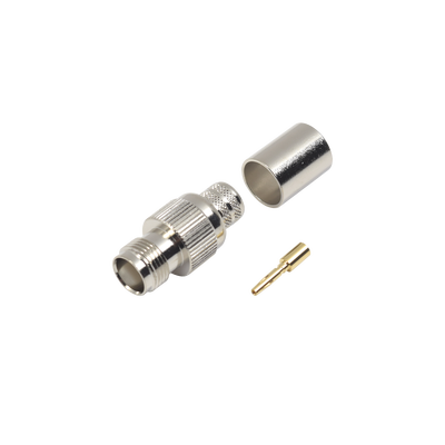 Imagen de Conector TNC Hembra para 9913, 7810A, 8214, CNT-400, RG8/U-SYS, RFLASH-1113.