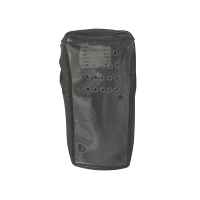 Imagen de Funda Reforzada de Piel con Frente Transparente para IC-F14/S, IC-F24/S, IC-F3021/S/T, IC-F4021/S/T, IC-F33G/S/T, IC-F43G/S/T/TR.