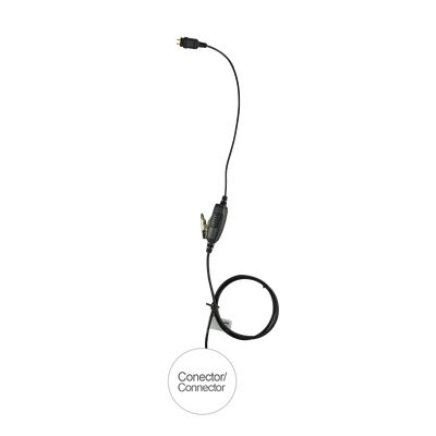 Imagen de Micrófono de 1 cable serie LOC para ICOM IP100H