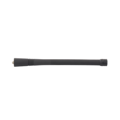 Imagen de Antena helicoidal  6¨ VHF para radio portátil (136-174 MHz) Conector de Rosca o Plano para radios Kenwood TK240/270/280/290/2100/2200/2300 y Motorola GP300/350/68, P110,SP10, SP50, PRO5150, HT750, EP450