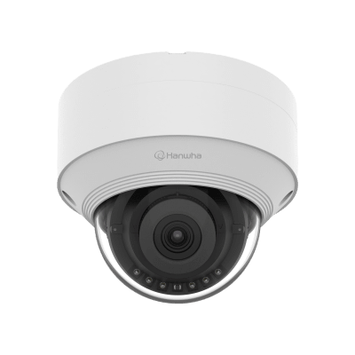 Imagen de Cámara IP Tipo domo Antivandálica 5 Megapíxel / Lente fijo 3mm / IR 25M / WDR 120db / IP66 / H.265 & WiseStream / Inteligencia Artificial Deteccion de Personas y vehiculos