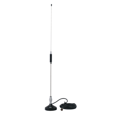 Imagen de Antena Móvil para Rango de Frecuencia de Banda Civil (CB) 26.960 - 27.400 MHz.