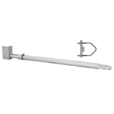 Imagen de Brazo de PVC para Montaje Lateral Superior para Estabilizar Antenas Colineales de Fibra de Vidrio a una Distancia desde 81-103 cm de la Torre.