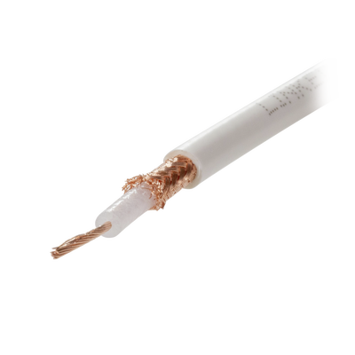 Imagen de Carrete de 100 metros de Cable Tipo RG58AU, con Forro Blanco