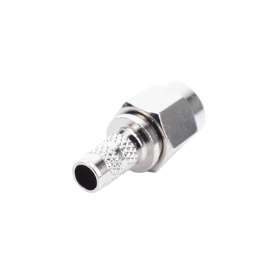 Imagen de Conector SMA Macho de anillo plegable para Cable RG-142/U.