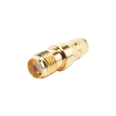 Imagen de Conector SMA Hembra Inverso de Anillo Plegable para Cable RG-8/X, 9258, LMR-240, LMR-240UF,  LMR-LW240, Oro/Oro/Teflón.