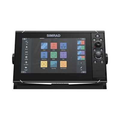 Imagen de Pantalla de navegación NSS9 Evo3S, integra una ecosonda de 1 kW de potencia, receptor GPS de máxima sensibilidad, y conectividad inalámbrica.